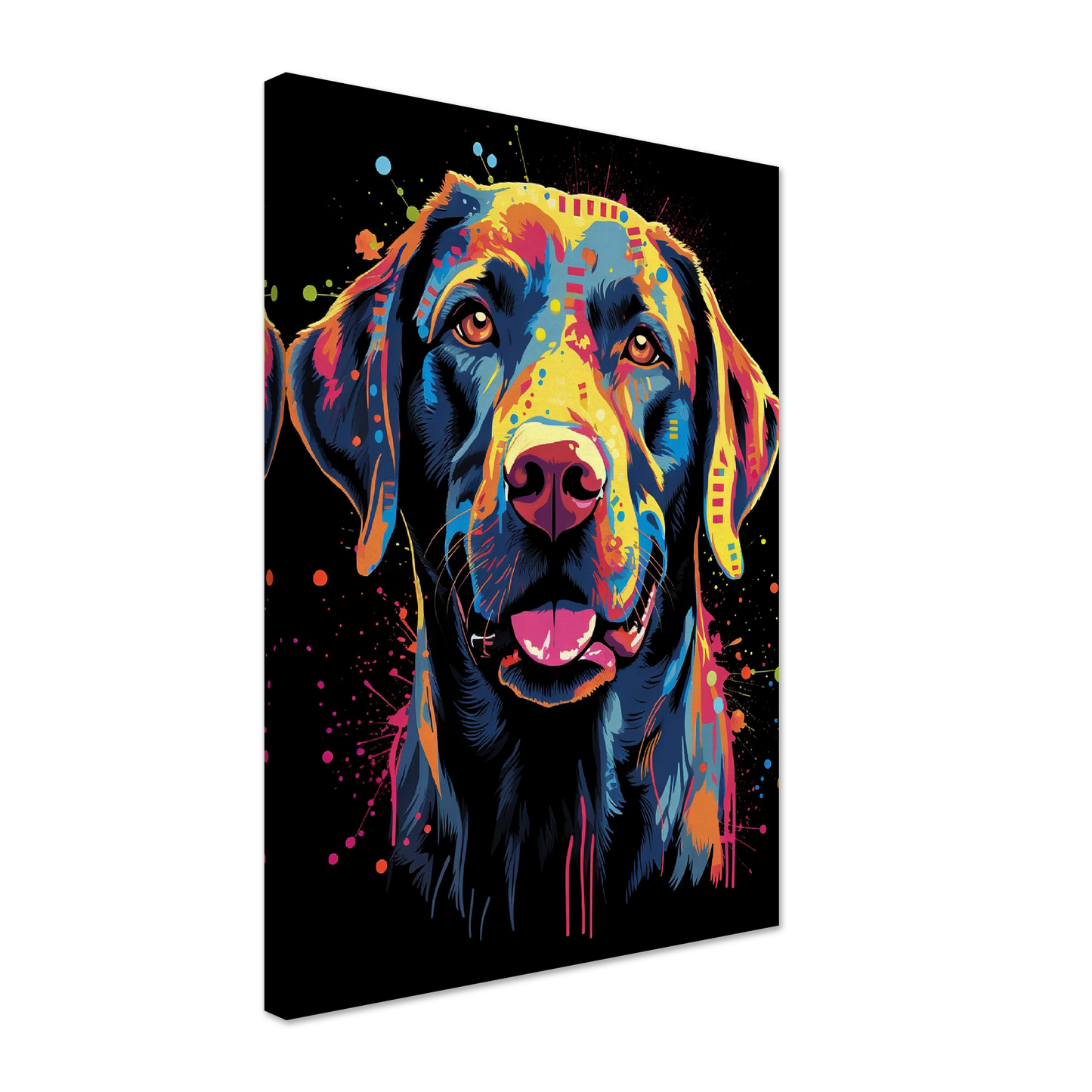 Labrador Hund Pop-Art (DOG02)