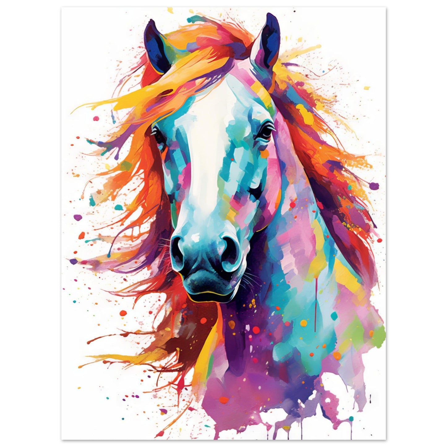 Horse pop art (HORSE15)