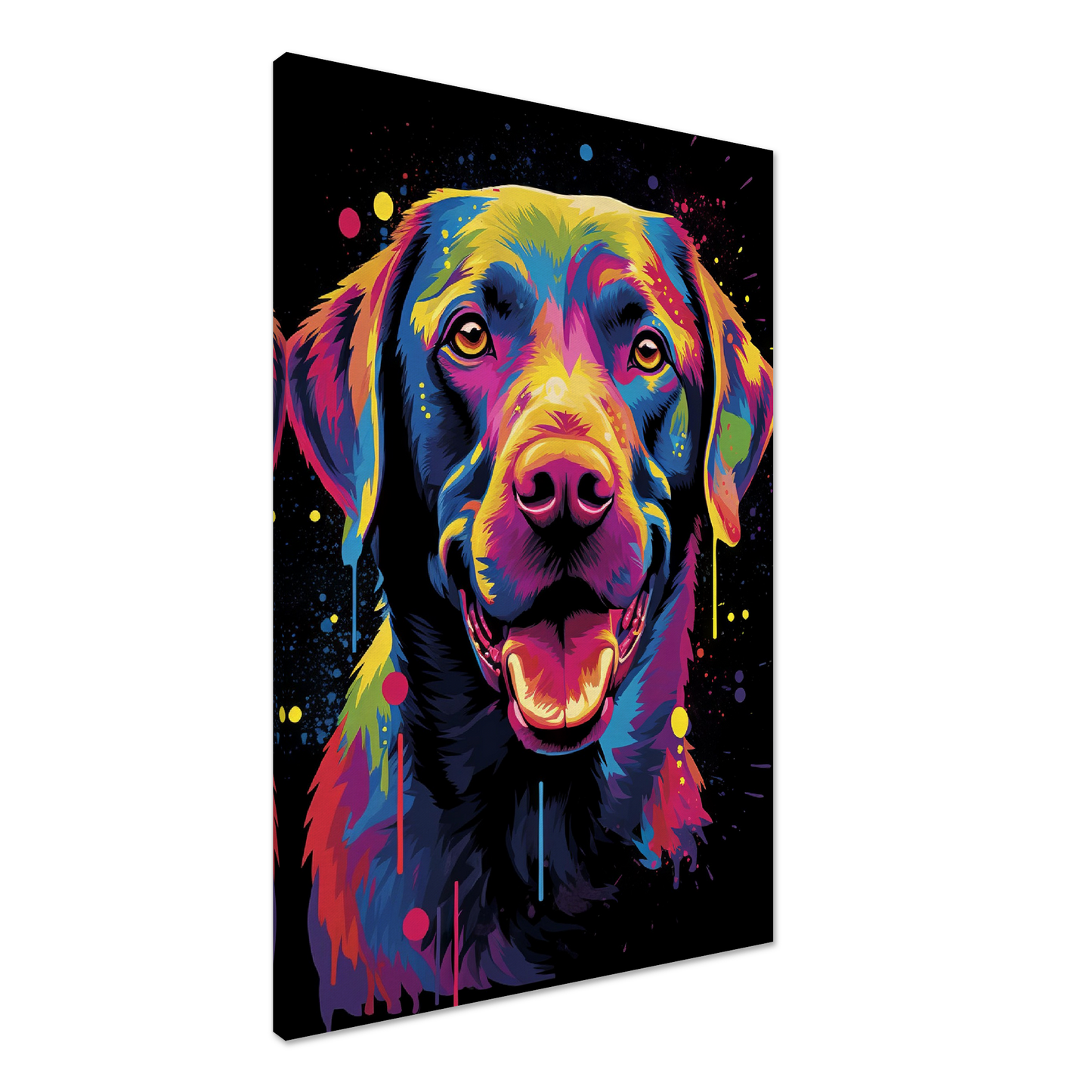 Labrador Hund Pop-Art (DOG04)