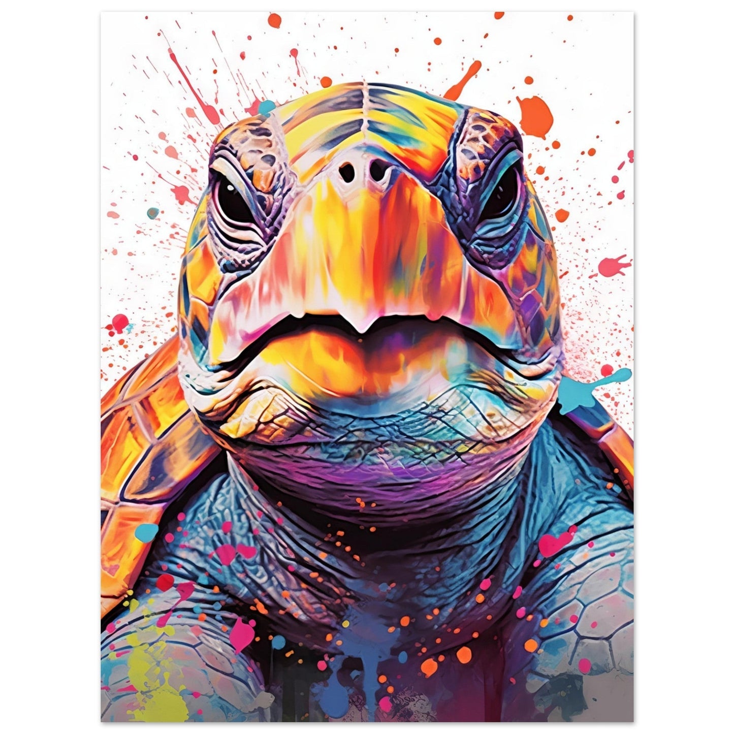Schildkröte Pop-Art (TURTLE06)