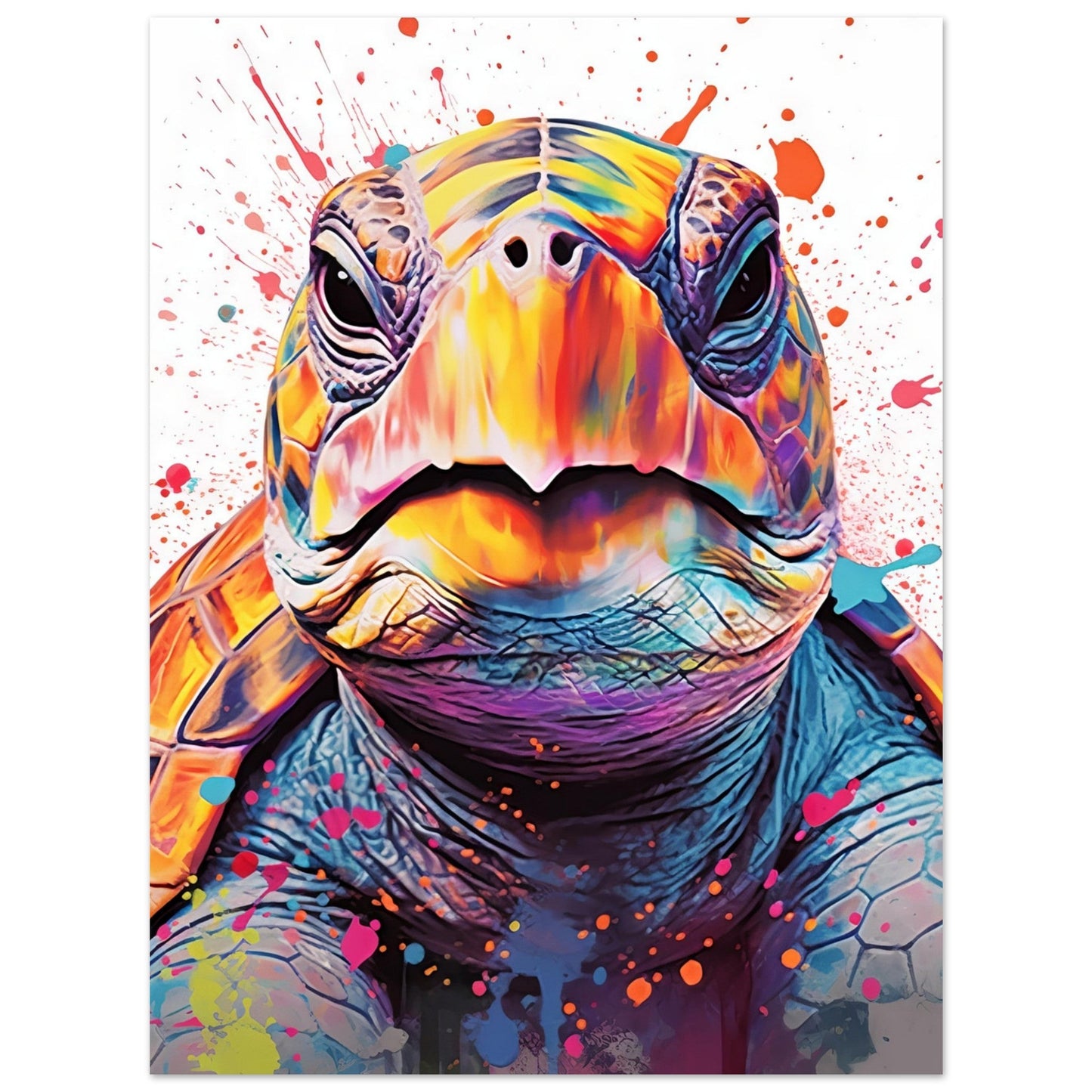Schildkröte Pop-Art (TURTLE06)