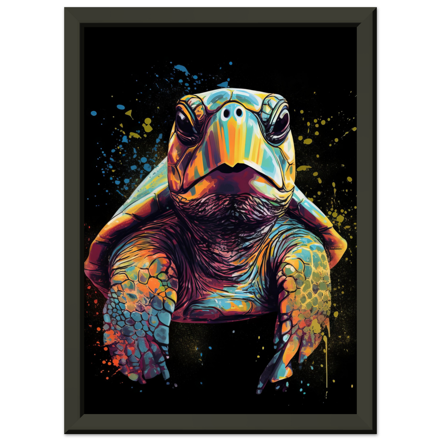 Schildkröte Pop-Art (TURTLE02)