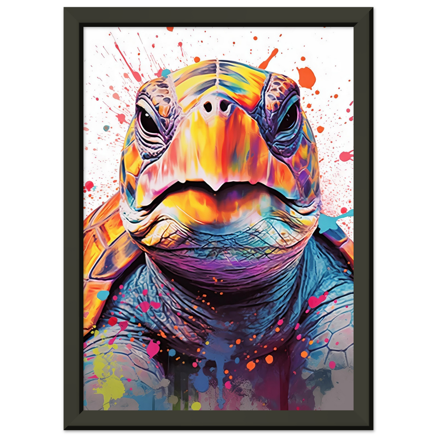 Schildkröte Pop-Art (TURTLE06)