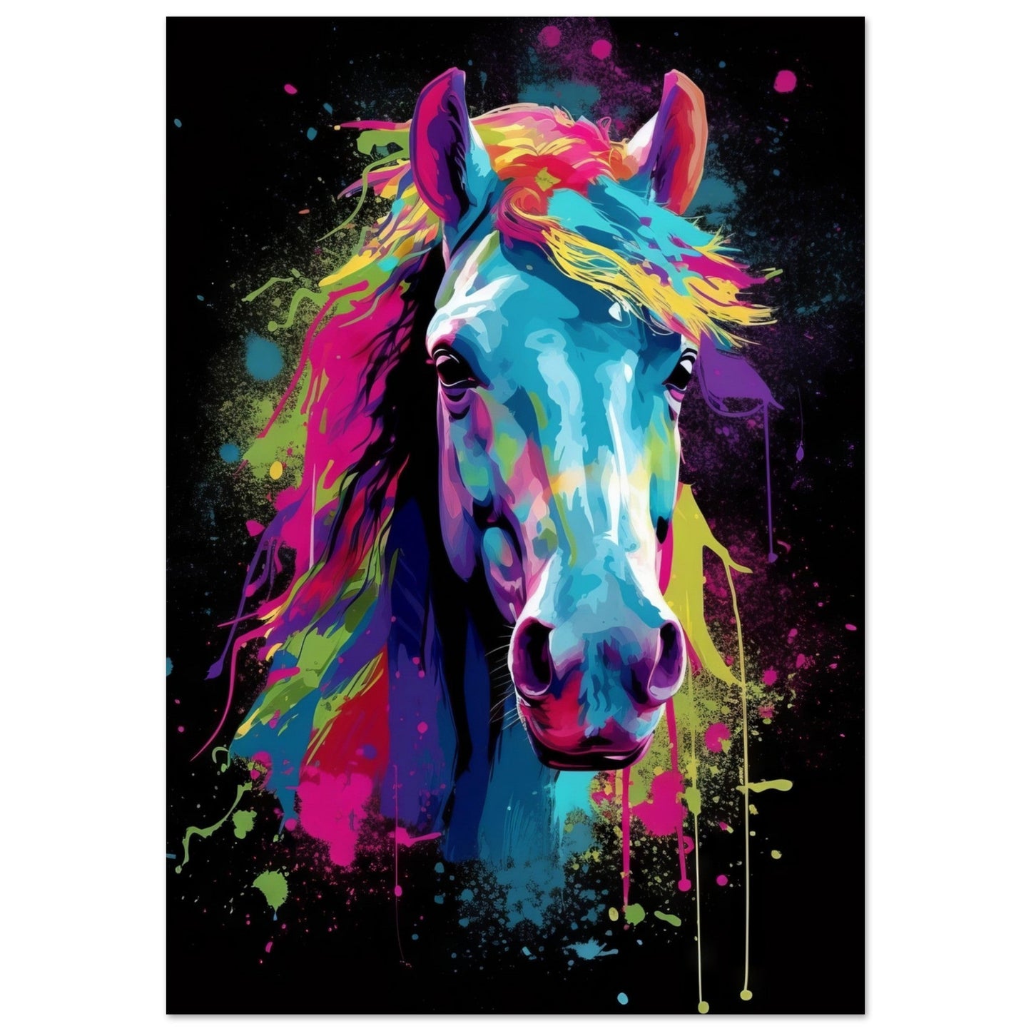 Horse pop art (HORSE10)