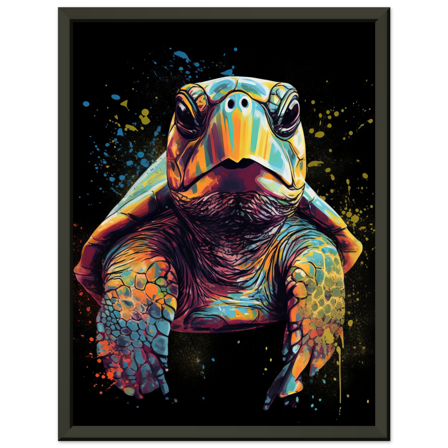 Schildkröte Pop-Art (TURTLE02)