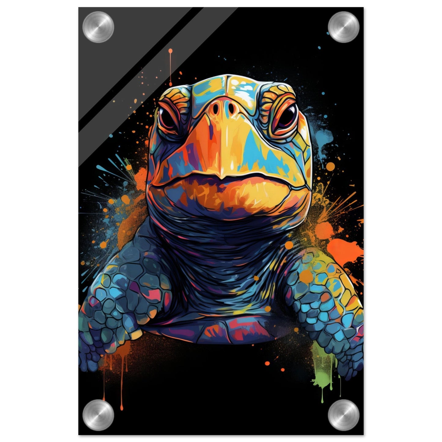 Schildkröte Pop-Art (TURTLE03)