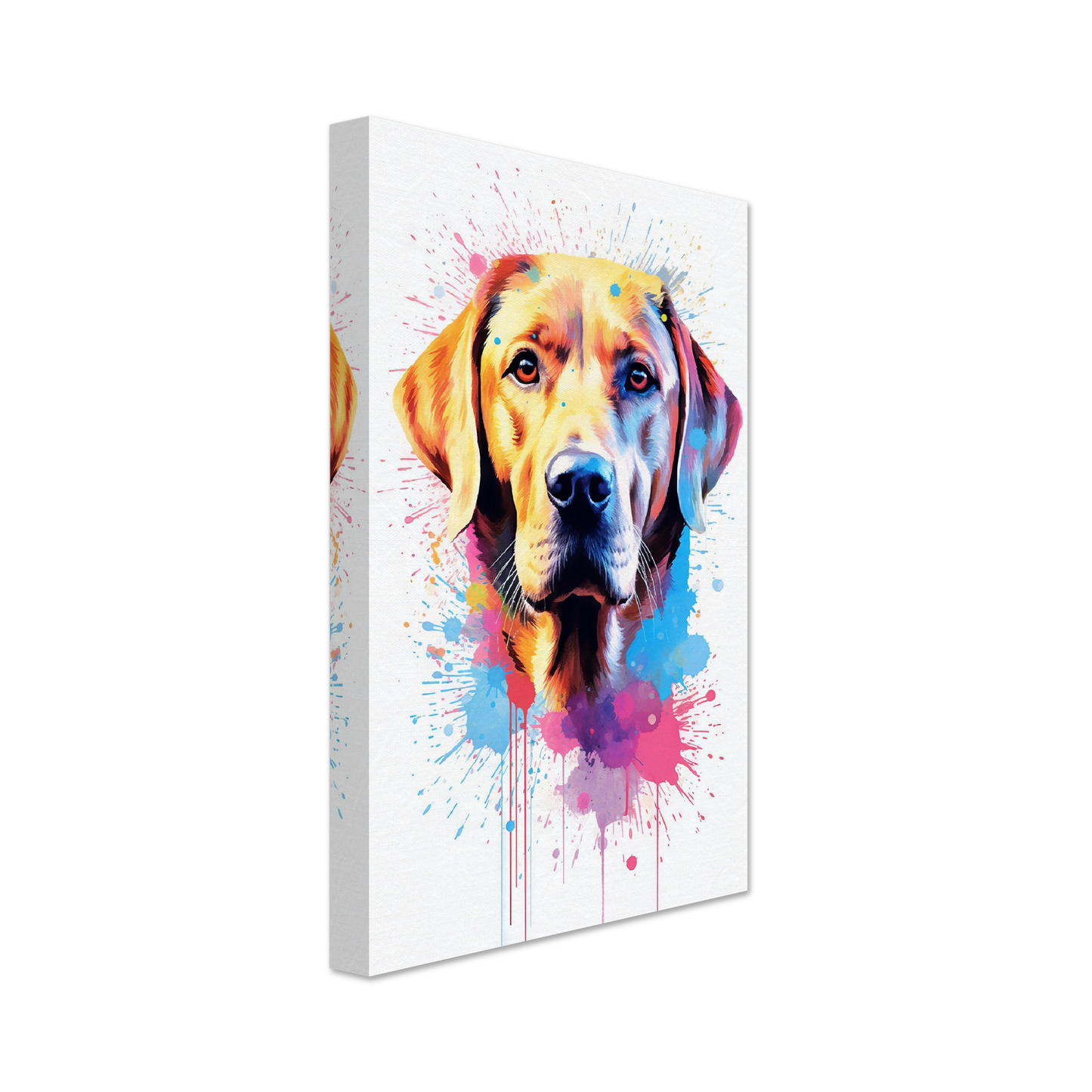 Labrador Hund Pop-Art (DOG05)