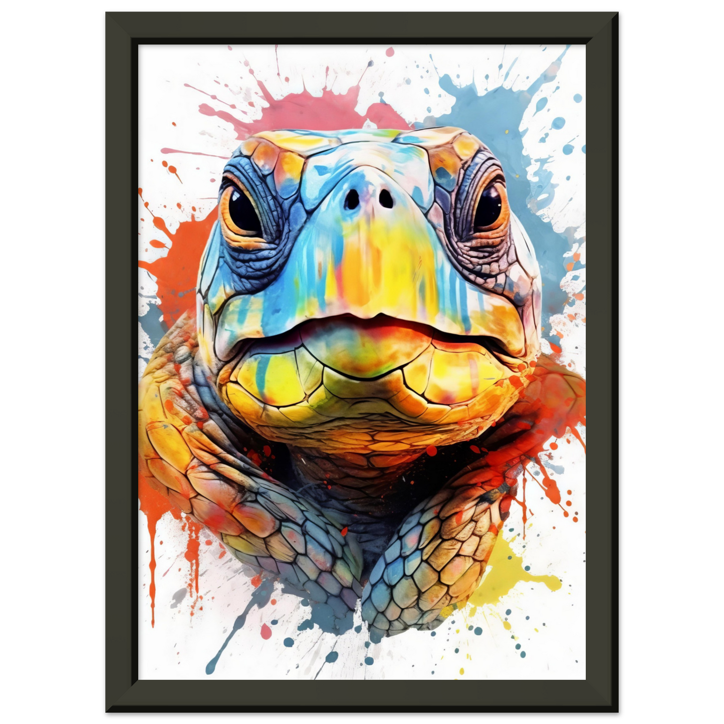 Schildkröte Pop-Art (TURTLE07)