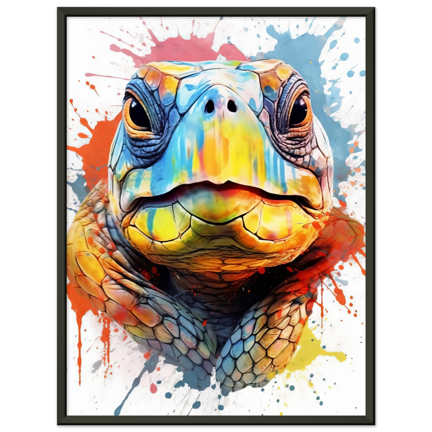 Schildkröte Pop-Art (TURTLE07)
