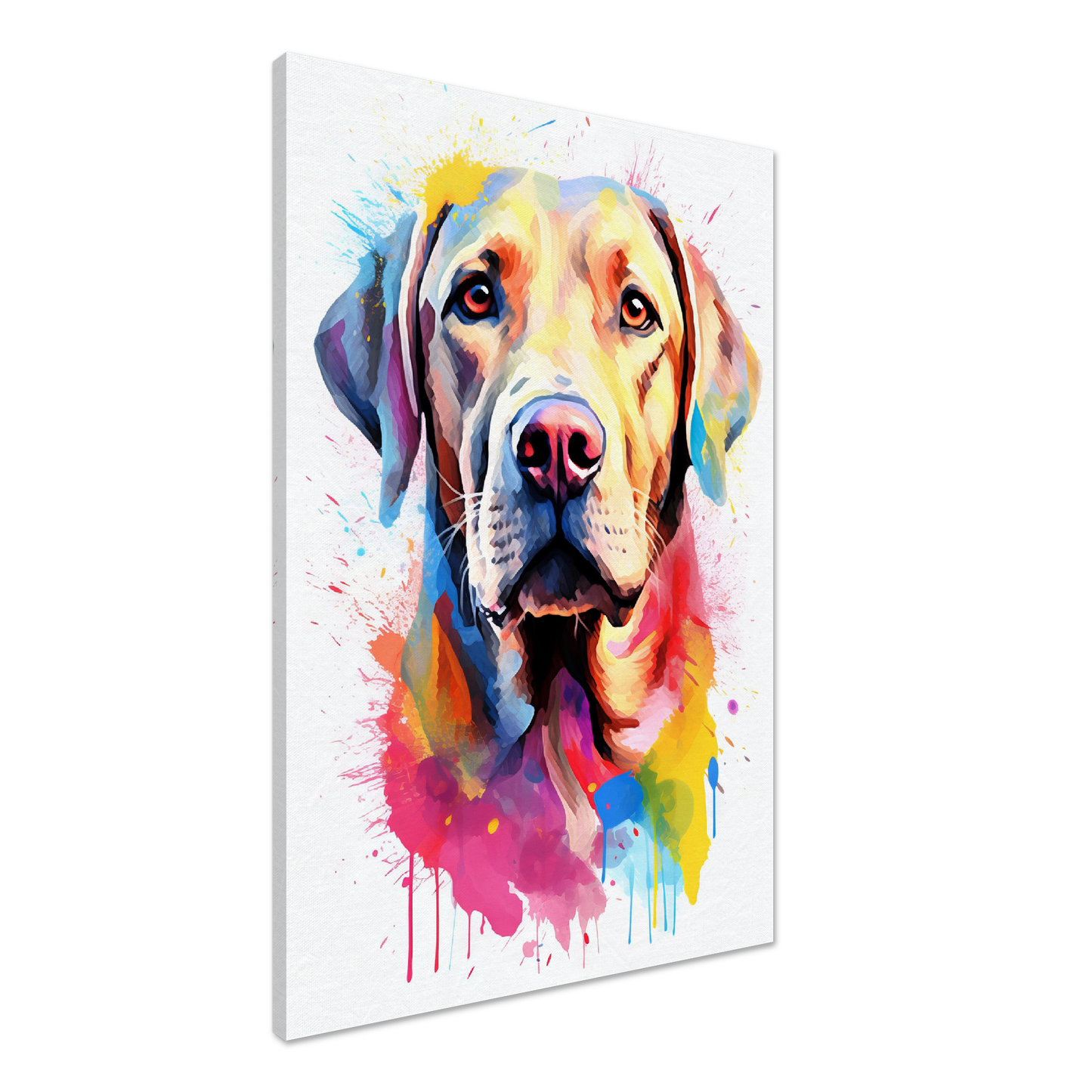 Labrador Hund Pop-Art (DOG08)