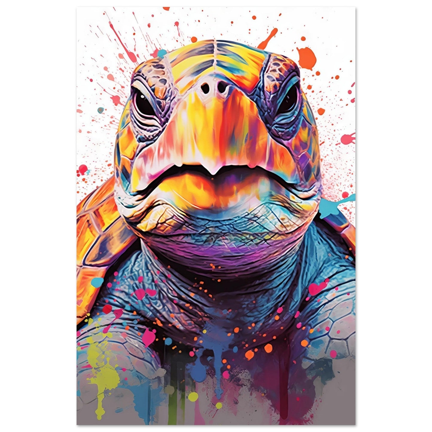 Schildkröte Pop-Art (TURTLE06)