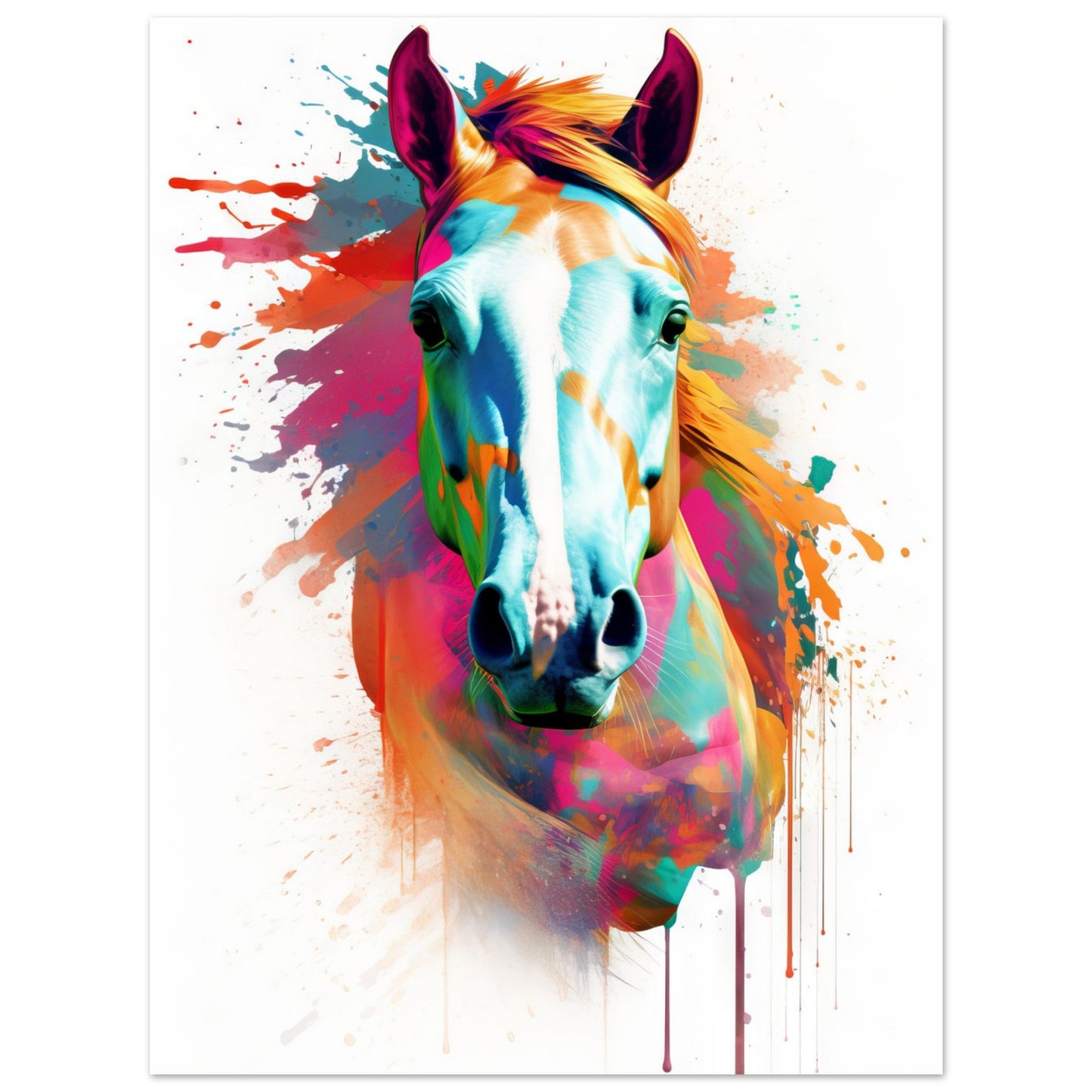 Horse pop art (HORSE06)