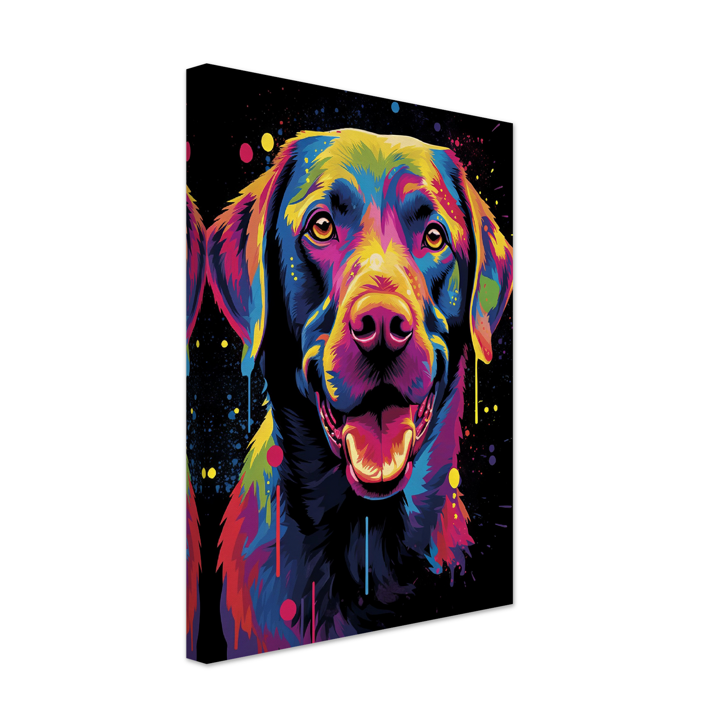 Labrador Hund Pop-Art (DOG04)