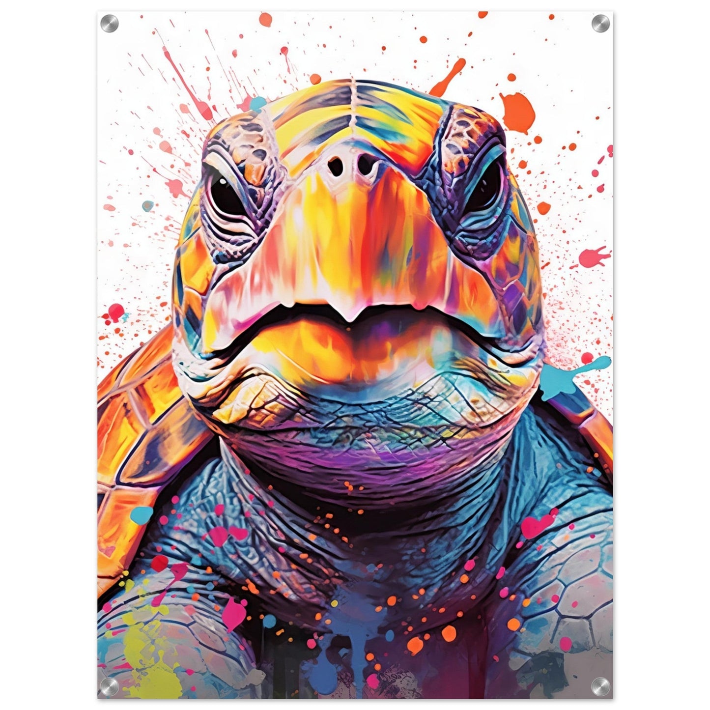 Schildkröte Pop-Art (TURTLE06)