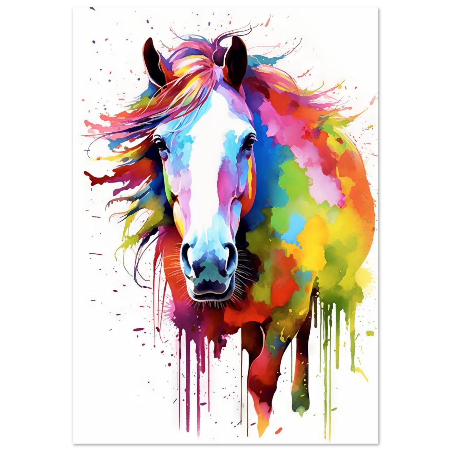 Horse pop art (HORSE13)