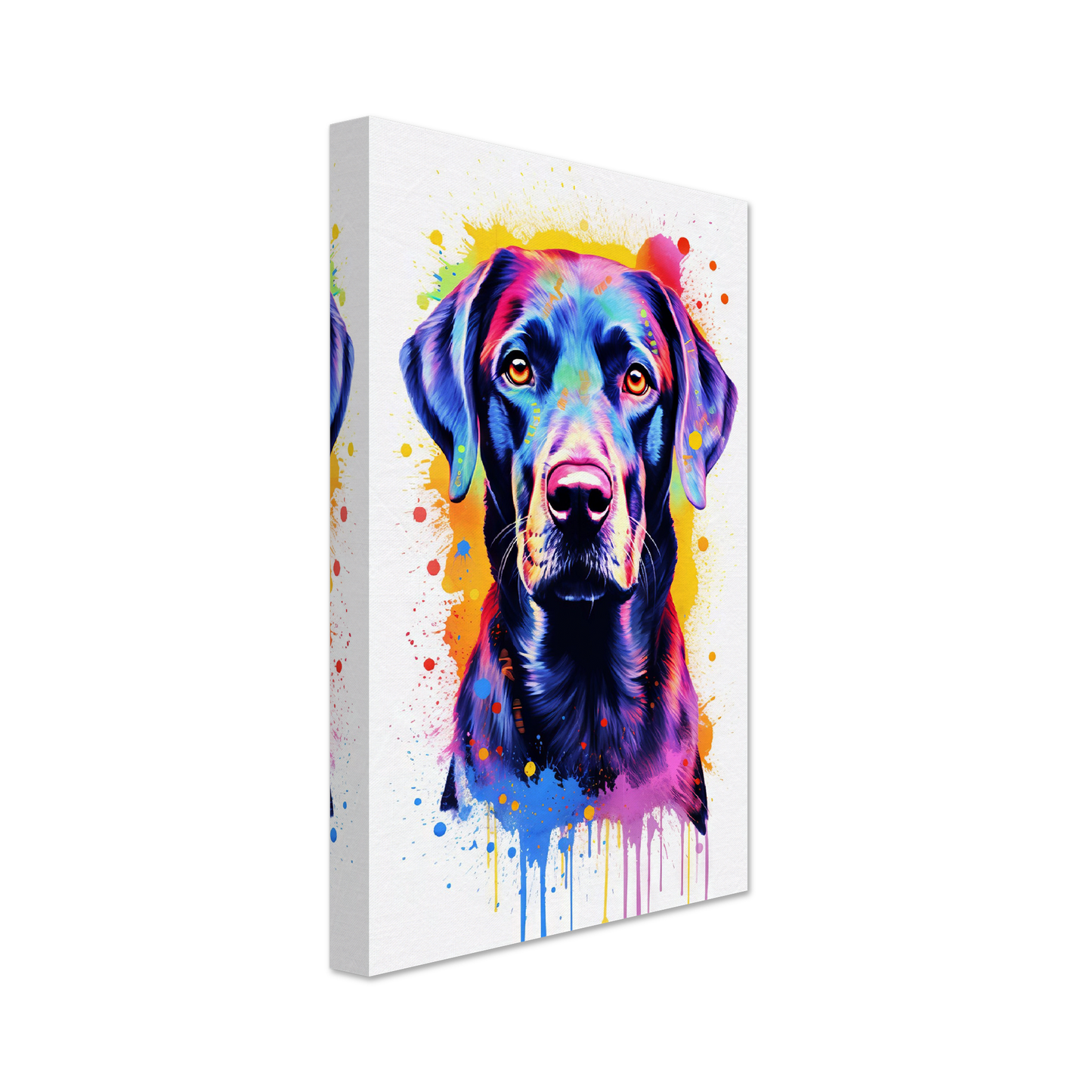 Labrador Hund Pop-Art (DOG06)