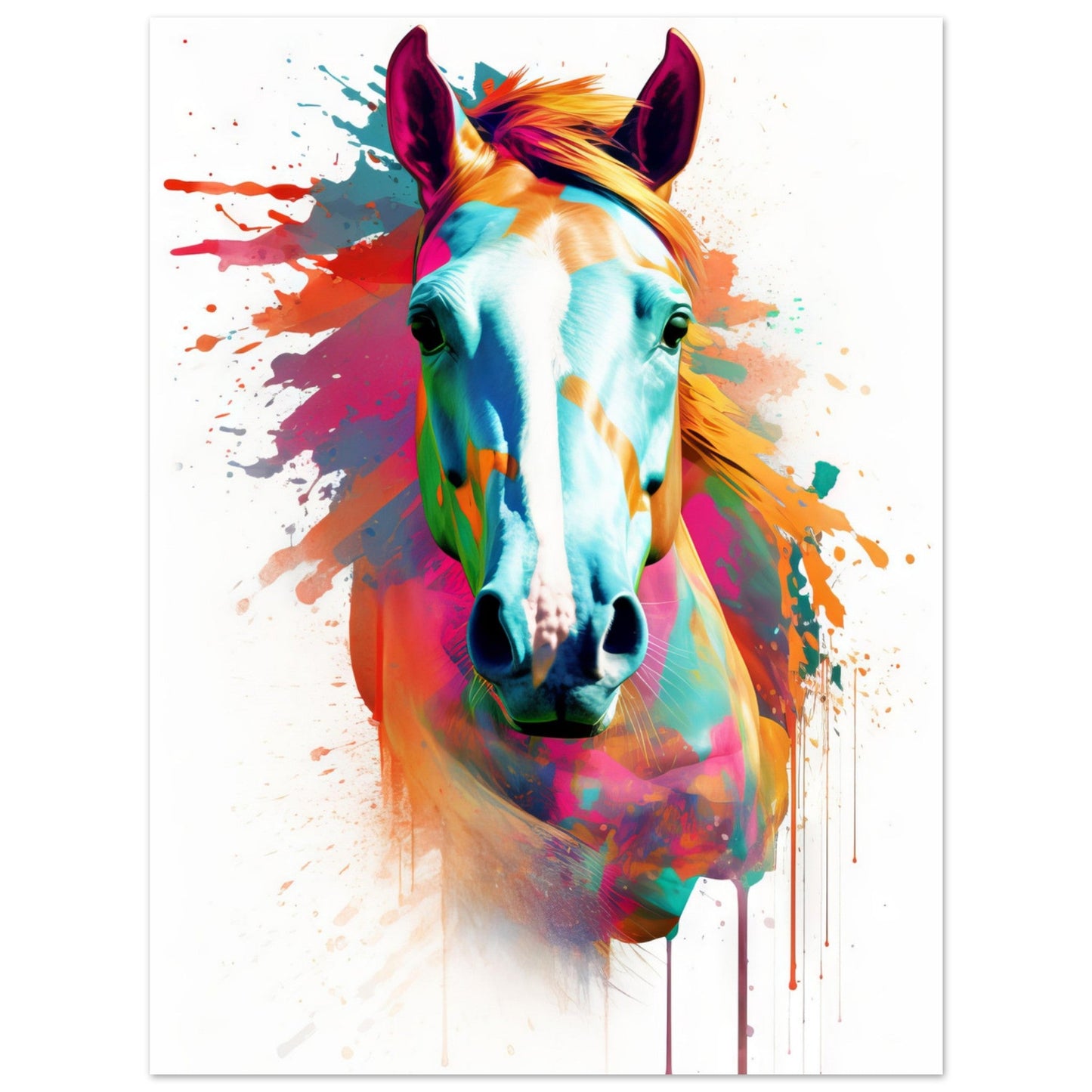 Horse pop art (HORSE06)