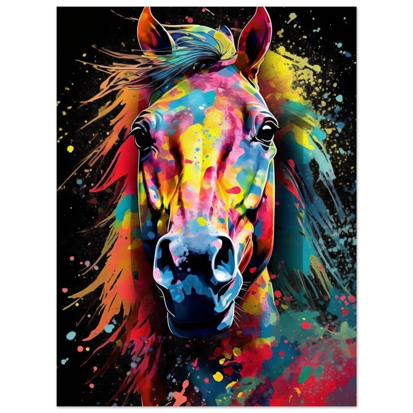 Horse pop art (HORSE09)