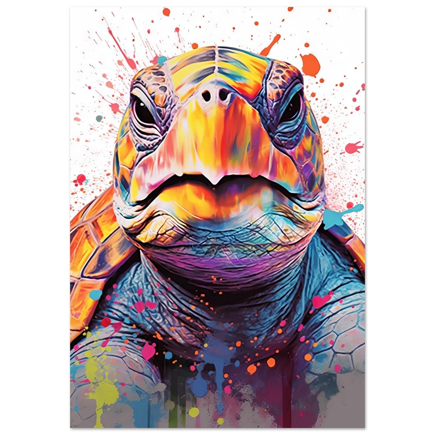 Schildkröte Pop-Art (TURTLE06)