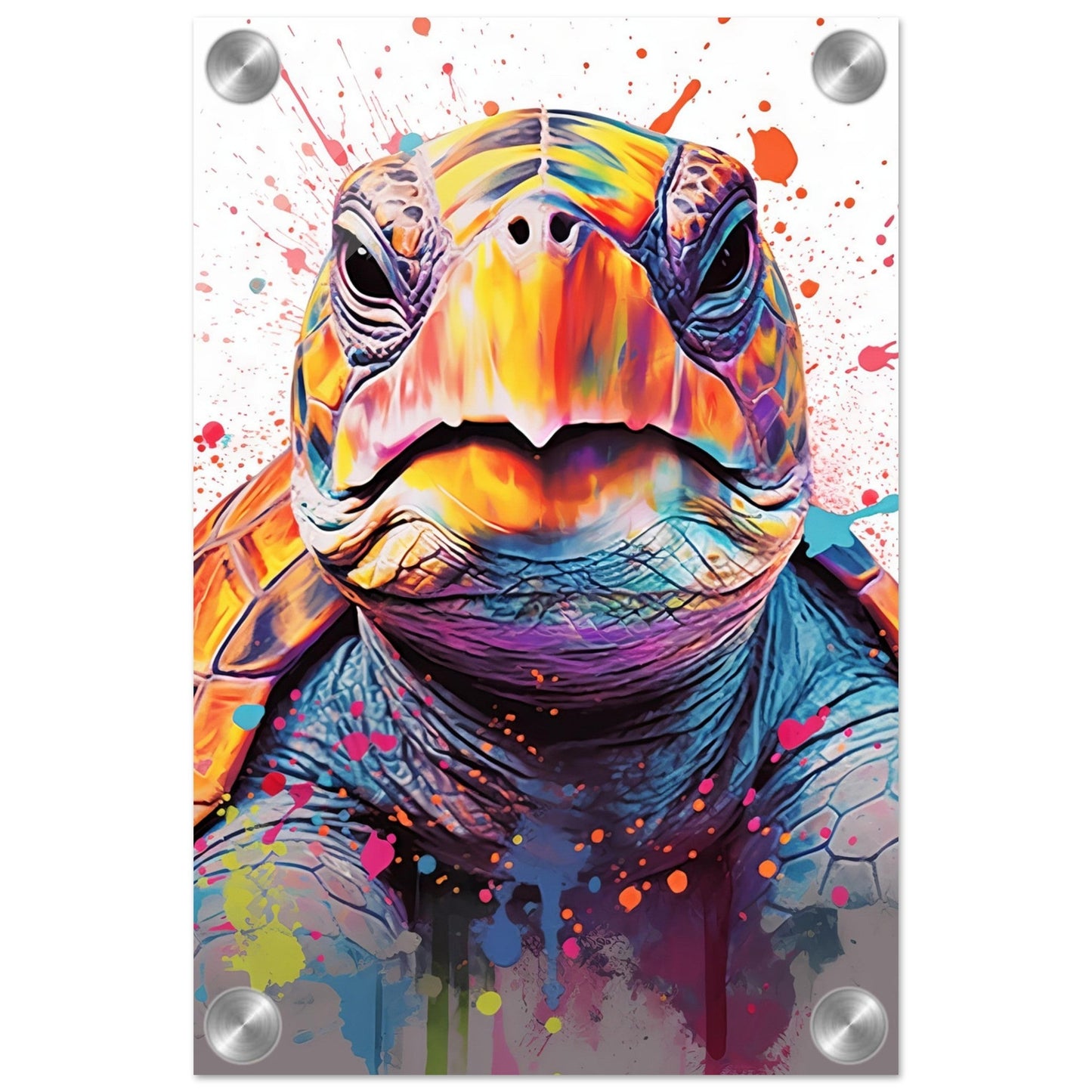 Schildkröte Pop-Art (TURTLE06)