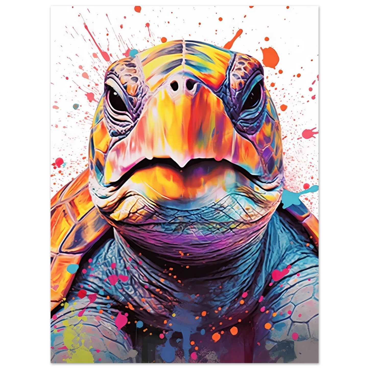 Schildkröte Pop-Art (TURTLE06)