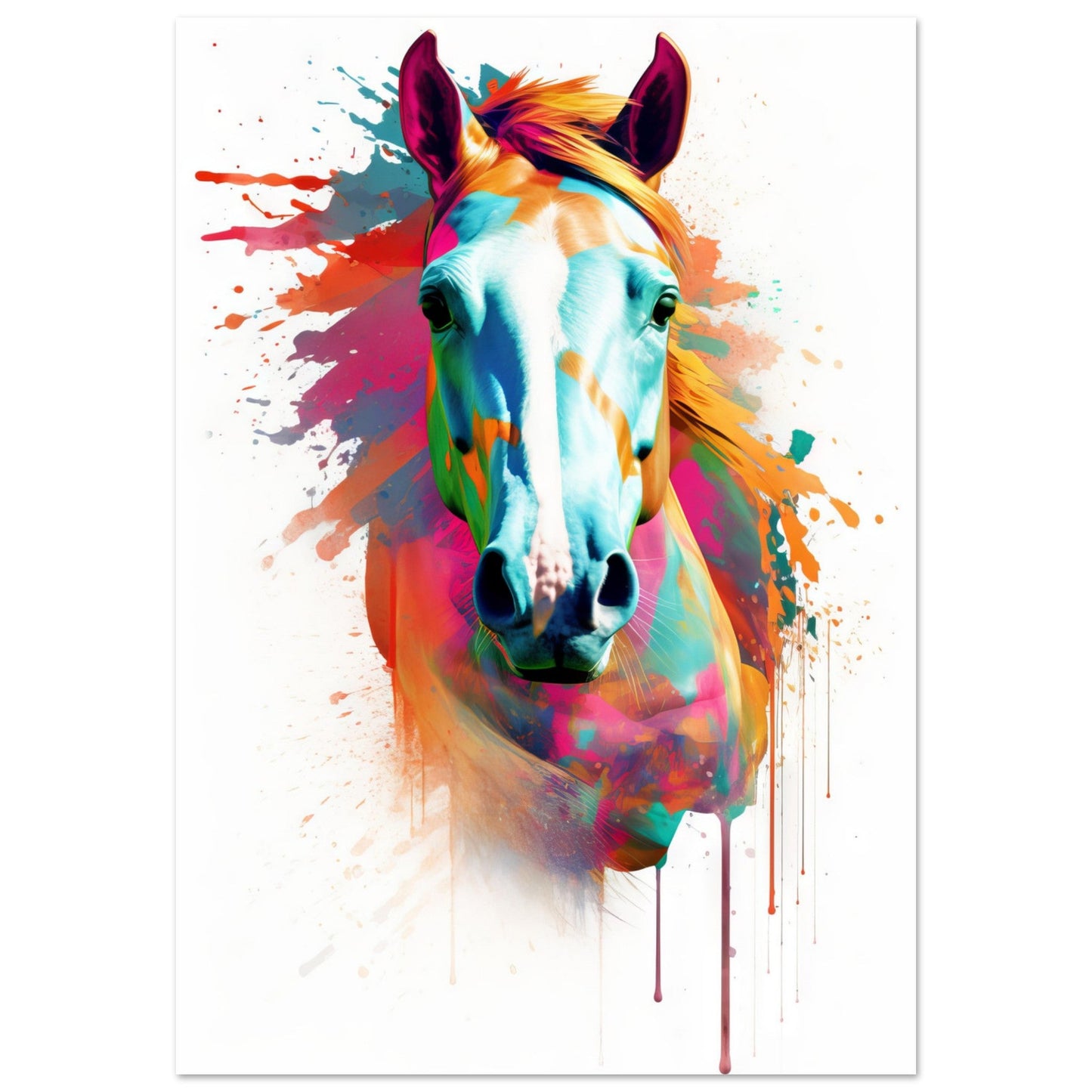 Horse pop art (HORSE06)