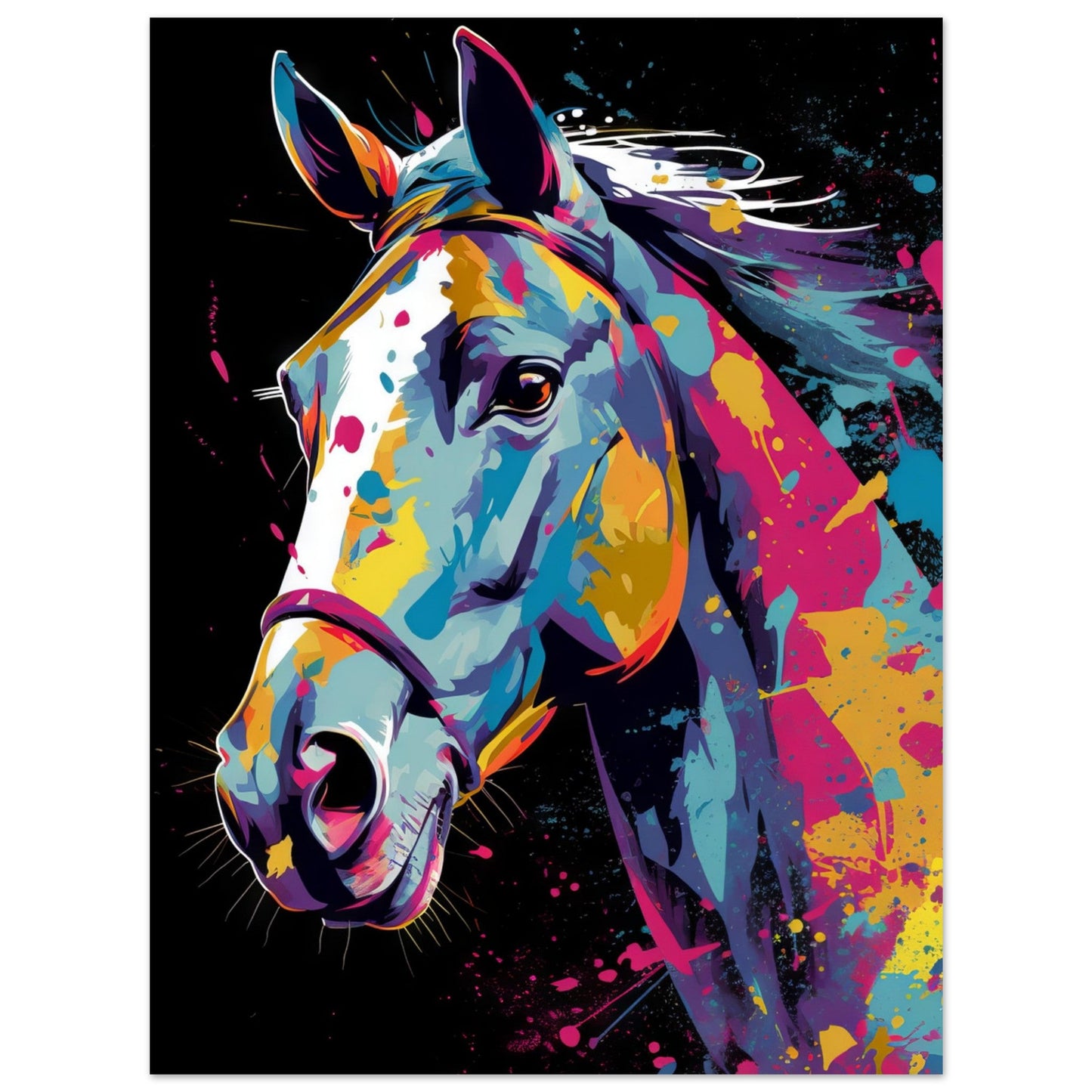 Horse pop art (HORSE02)