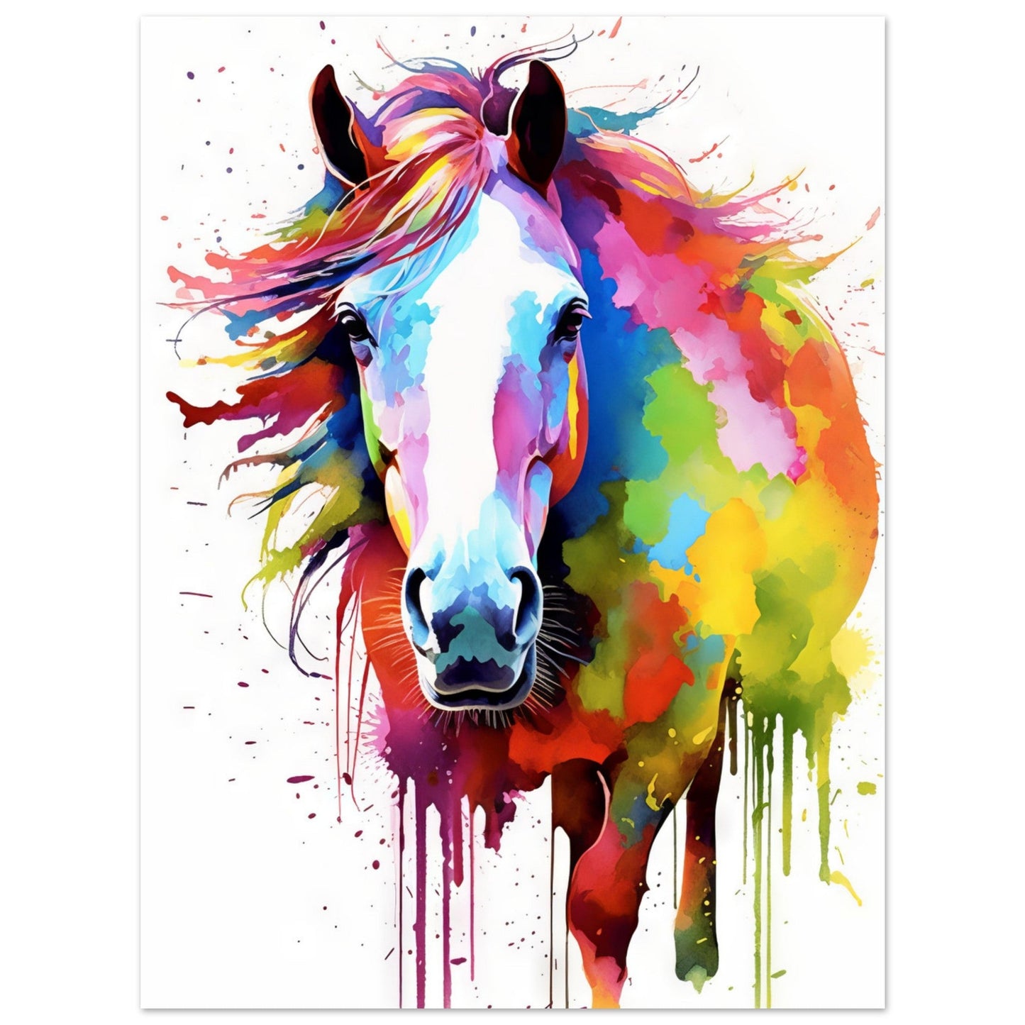 Horse pop art (HORSE13)