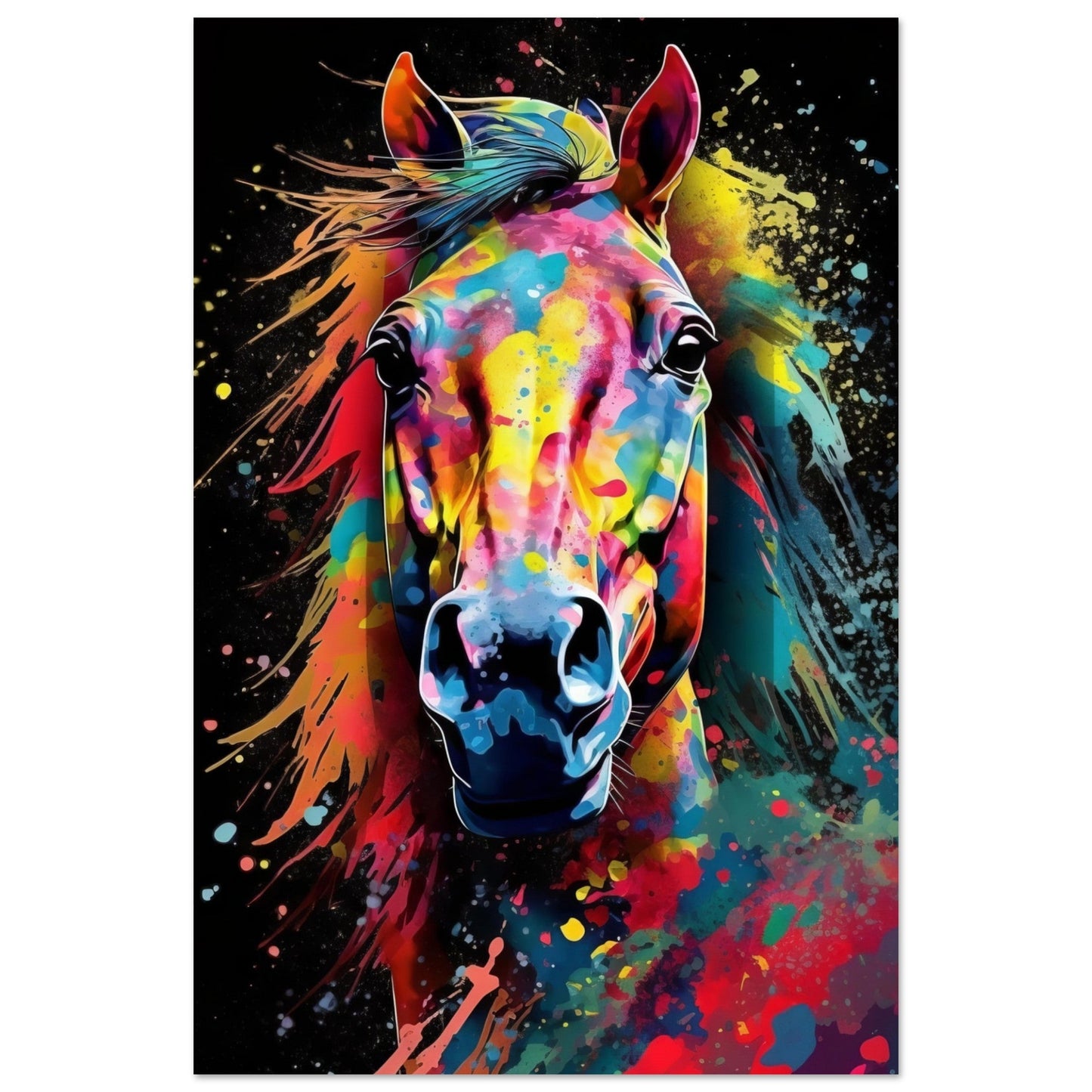 Horse pop art (HORSE09)