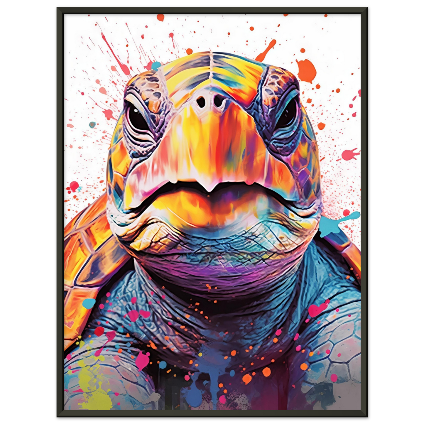 Schildkröte Pop-Art (TURTLE06)