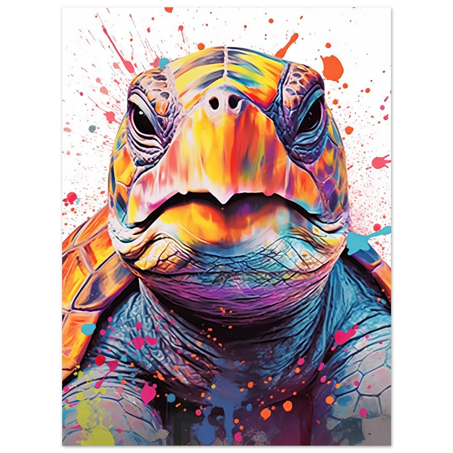 Schildkröte Pop-Art (TURTLE06)