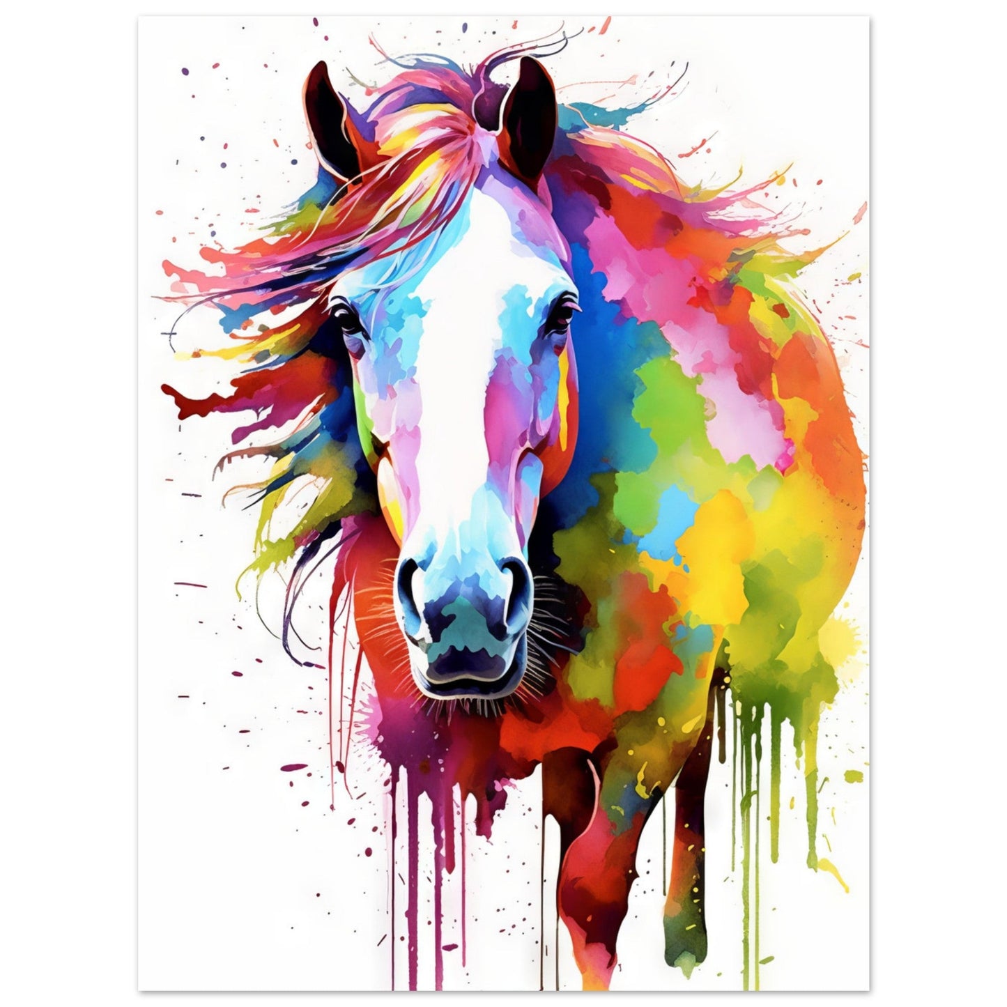 Horse pop art (HORSE13)