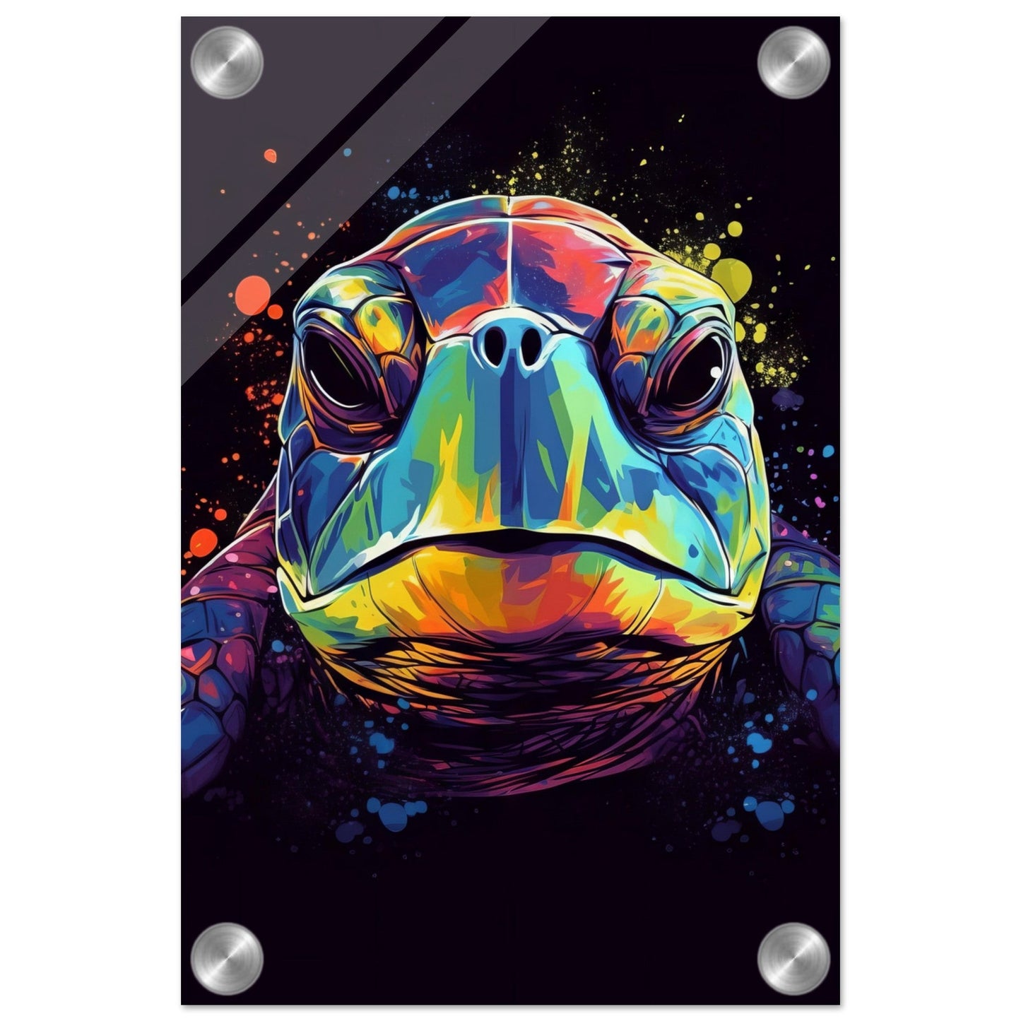 Schildkröte Pop-Art (TURTLE01)