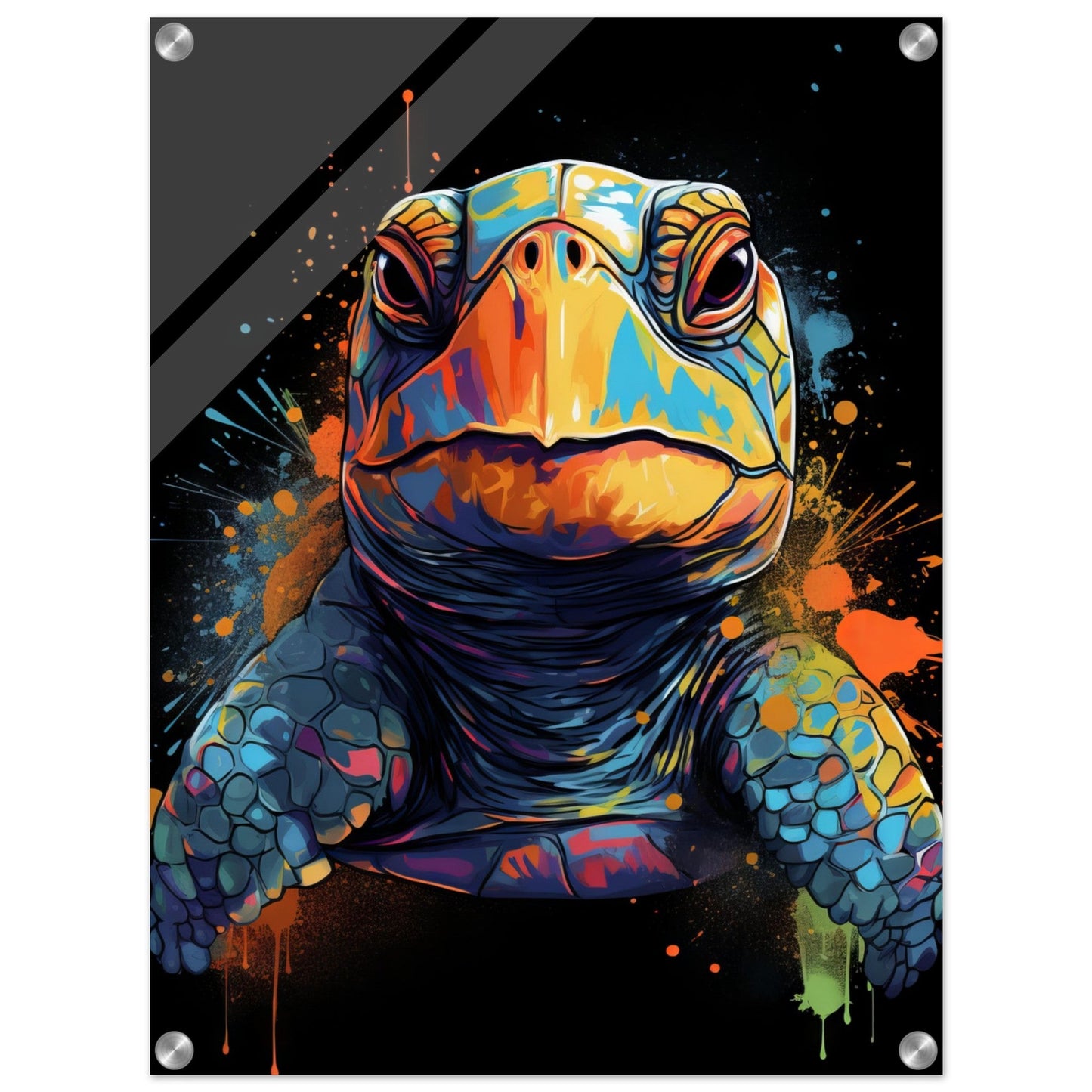 Schildkröte Pop-Art (TURTLE03)