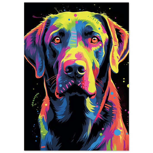 Labrador dog pop art (DOG03)