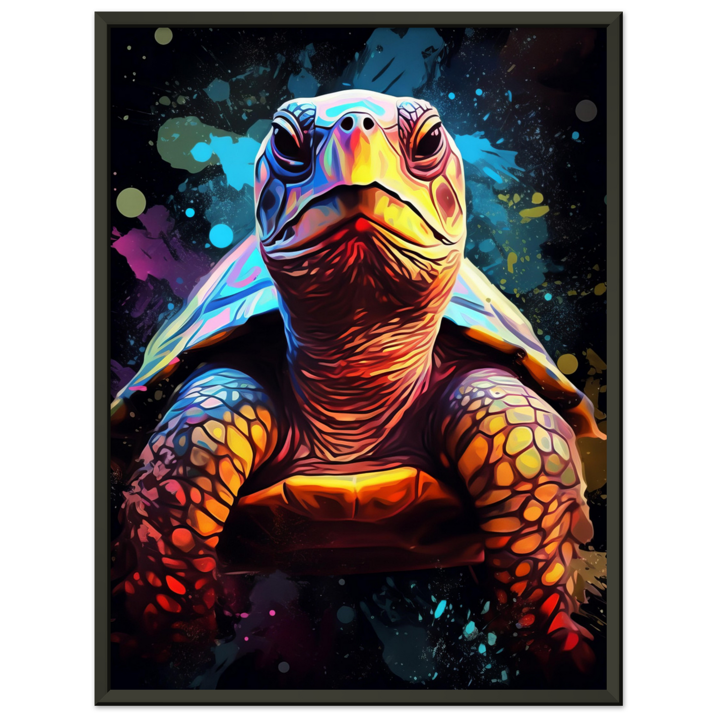 Schildkröte Pop-Art (TURTLE04)