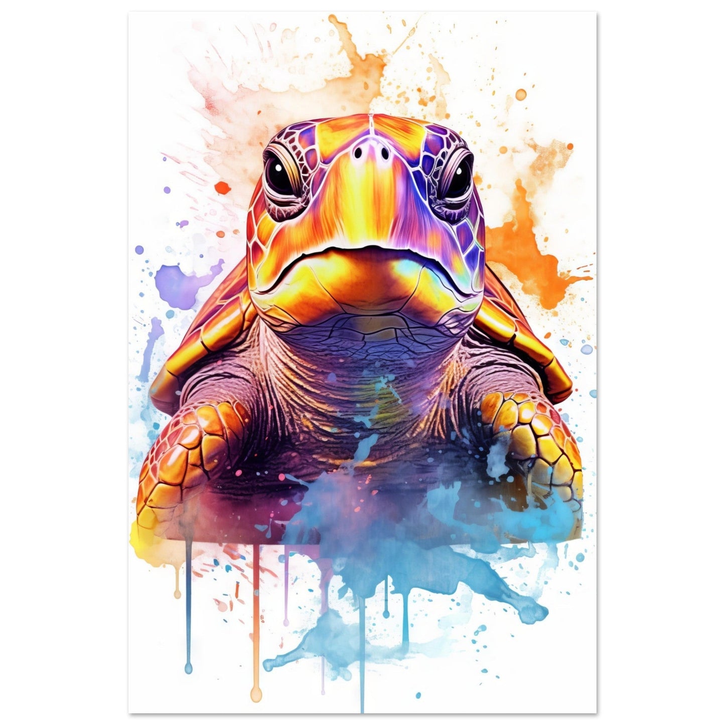 Schildkröte Pop-Art (TURTLE05)