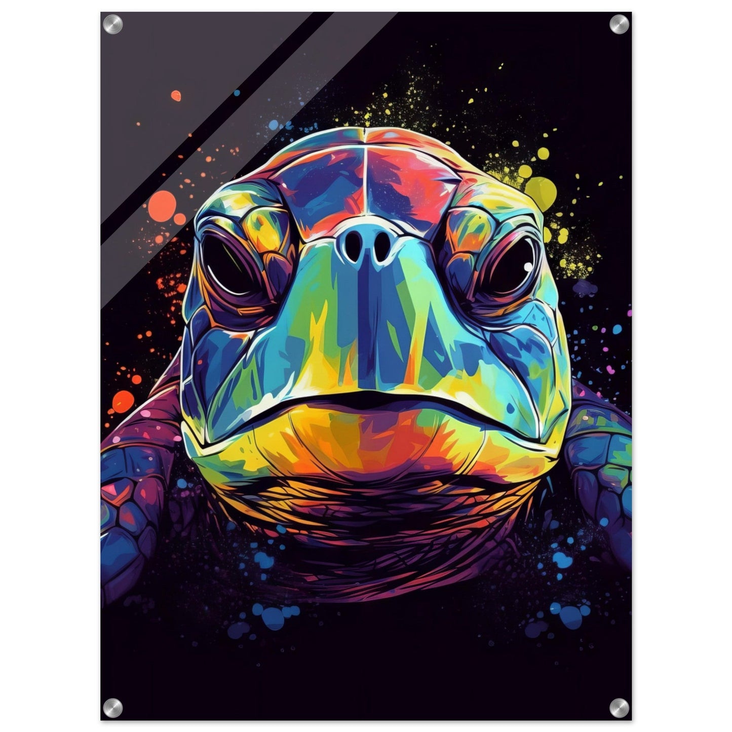 Schildkröte Pop-Art (TURTLE01)