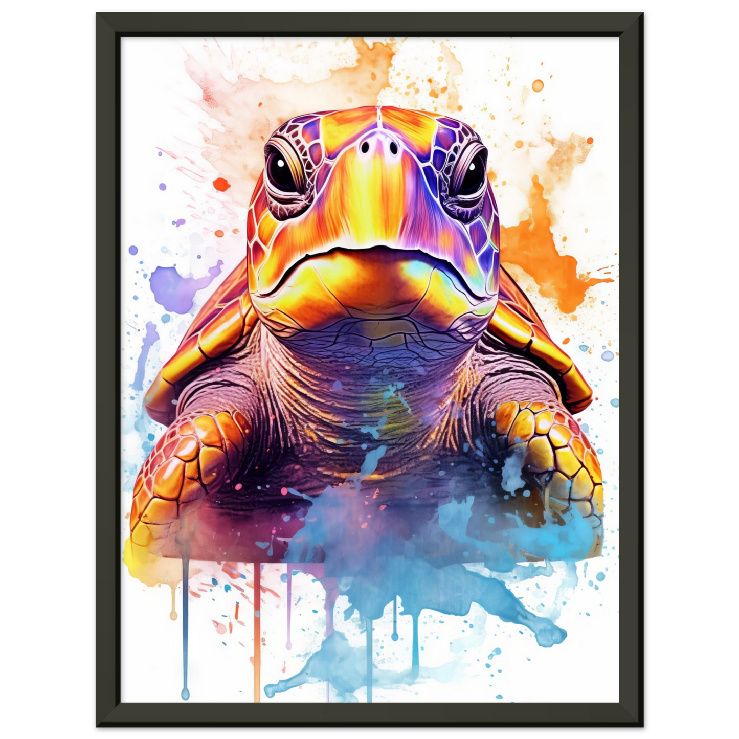 Schildkröte Pop-Art (TURTLE05)