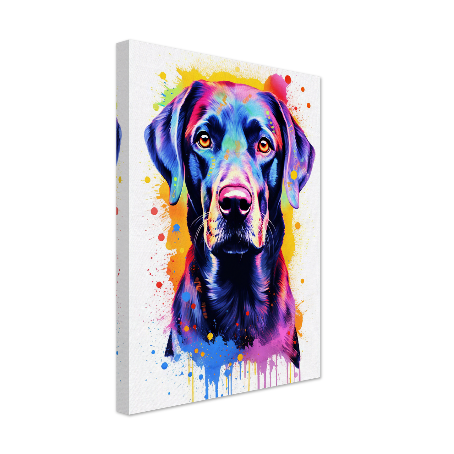 Labrador Hund Pop-Art (DOG06)