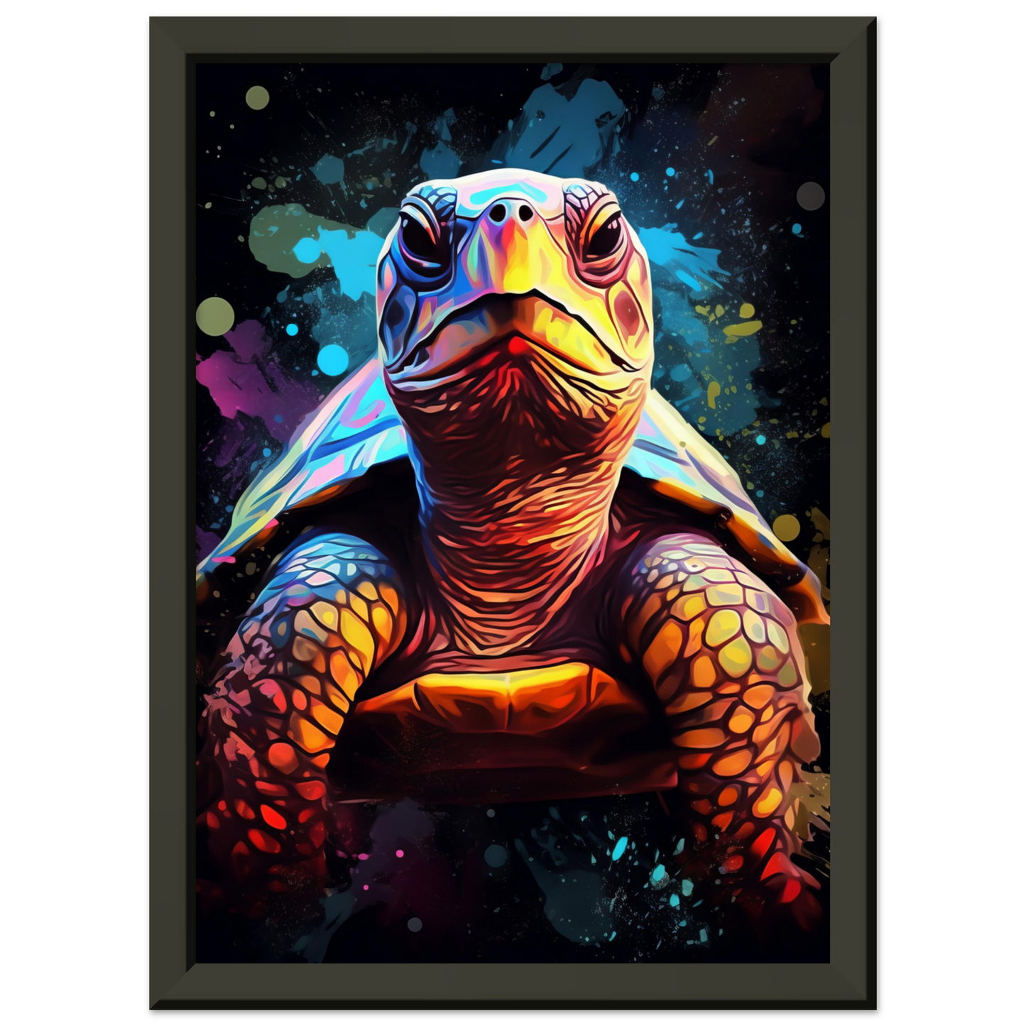 Schildkröte Pop-Art (TURTLE04)