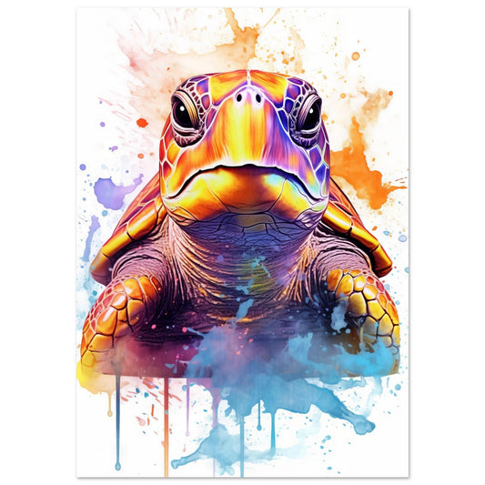 Schildkröte Pop-Art (TURTLE05)