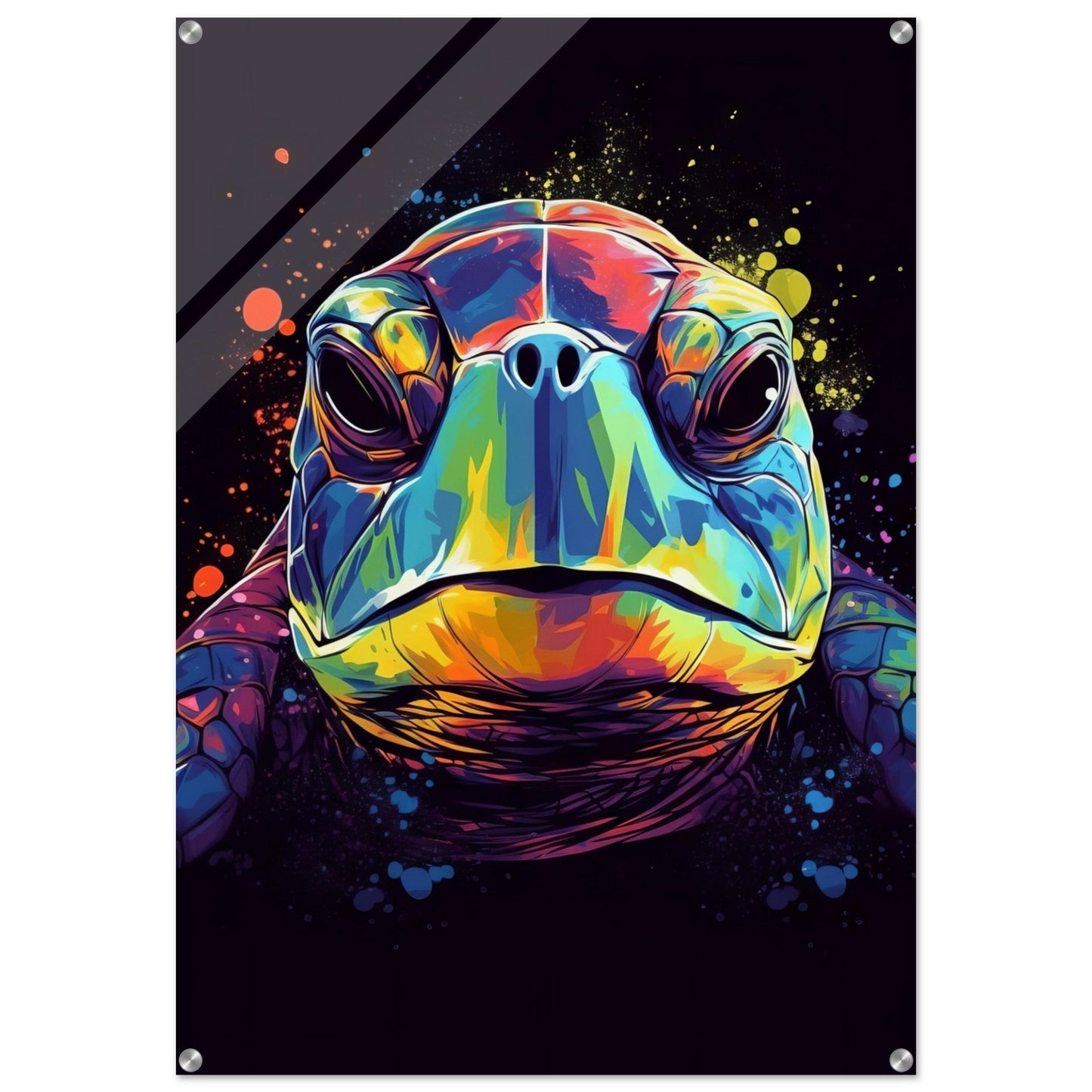 Schildkröte Pop-Art (TURTLE01)