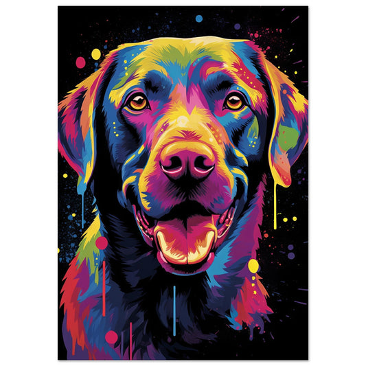 Labrador dog pop art (DOG04)