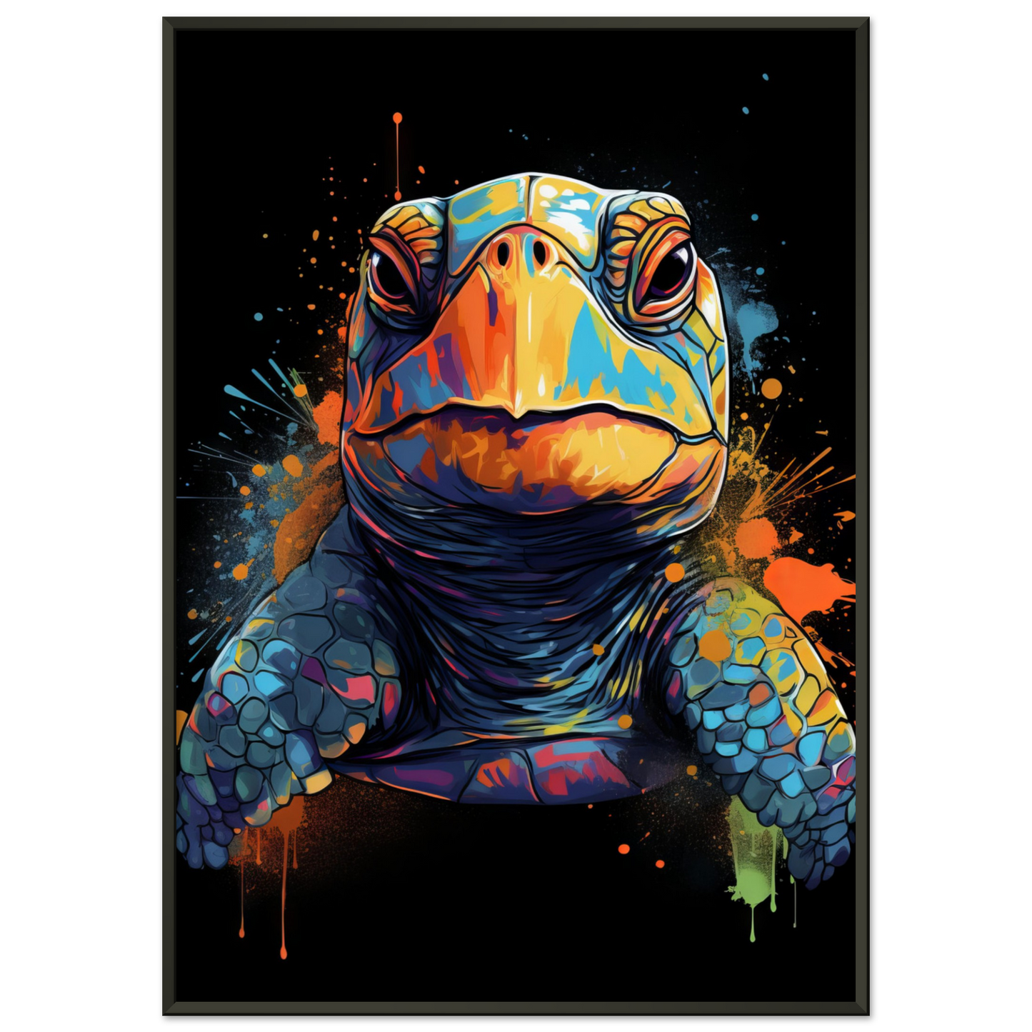 Schildkröte Pop-Art (TURTLE03)