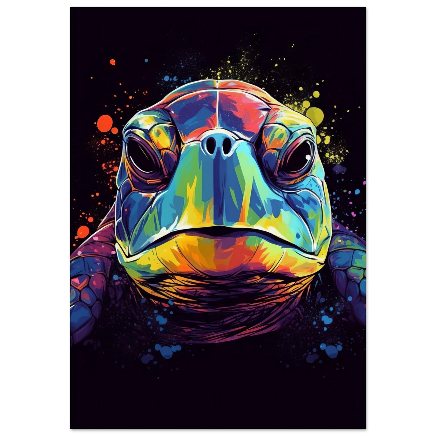 Schildkröte Pop-Art (TURTLE01)