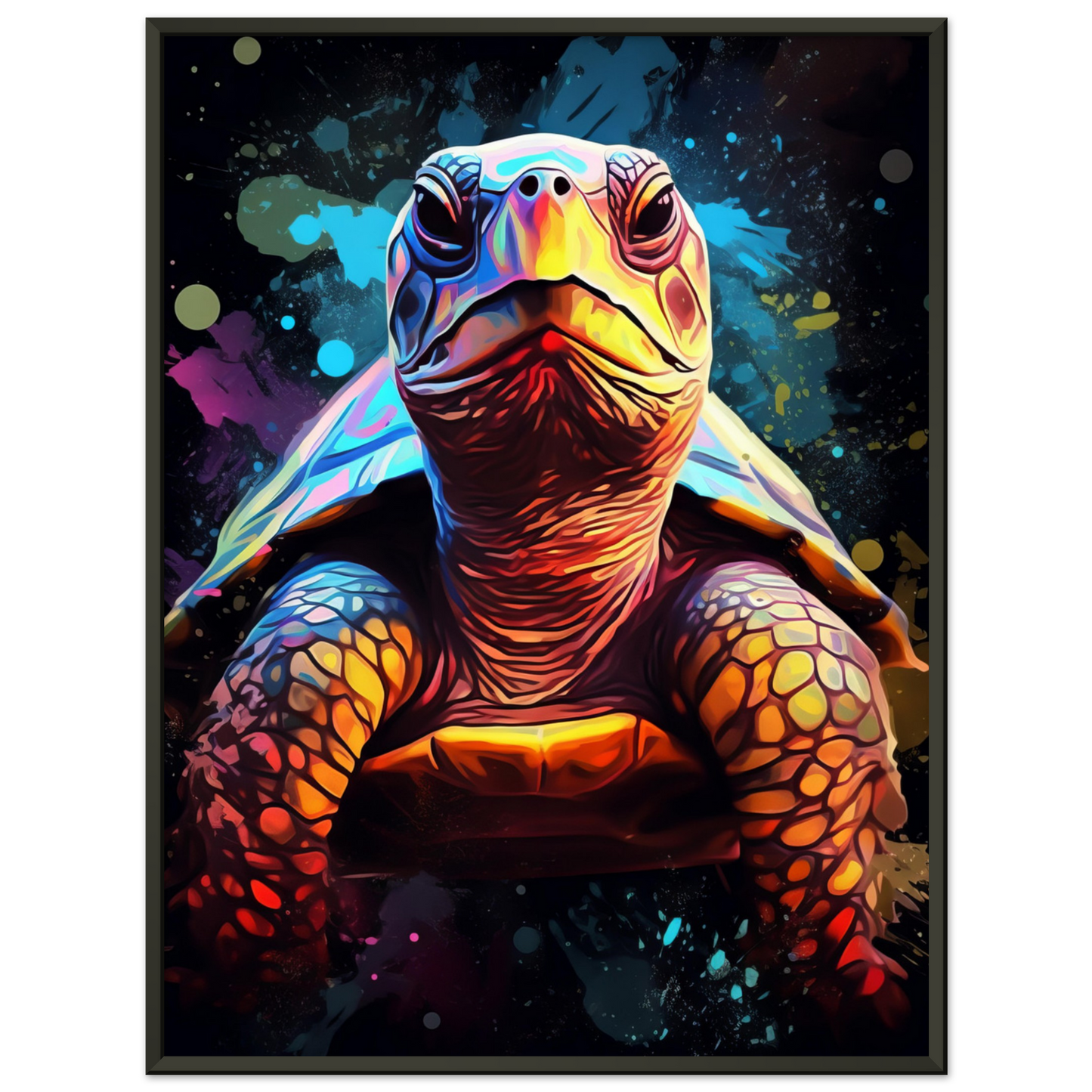 Schildkröte Pop-Art (TURTLE04)