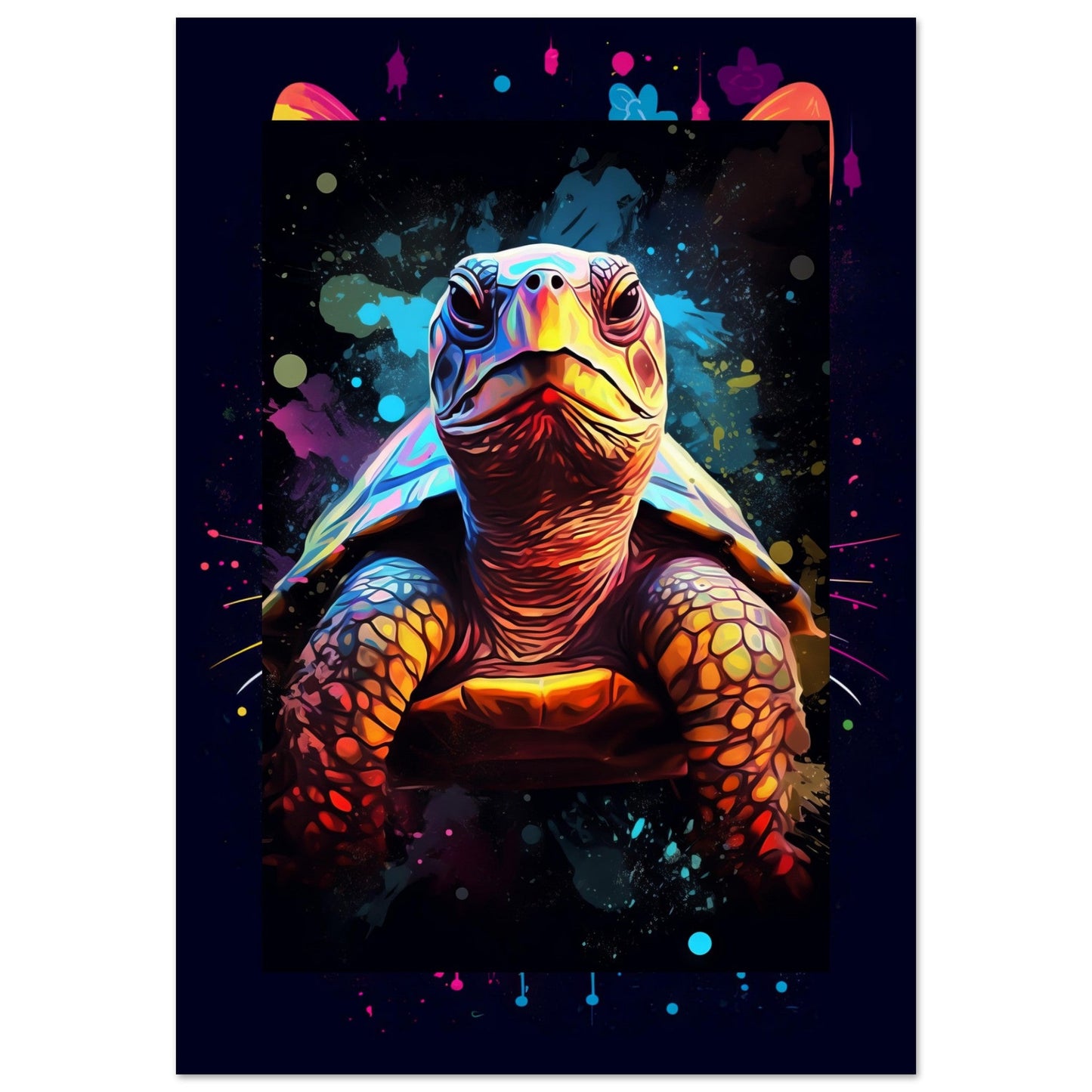 Schildkröte Pop-Art (TURTLE04)