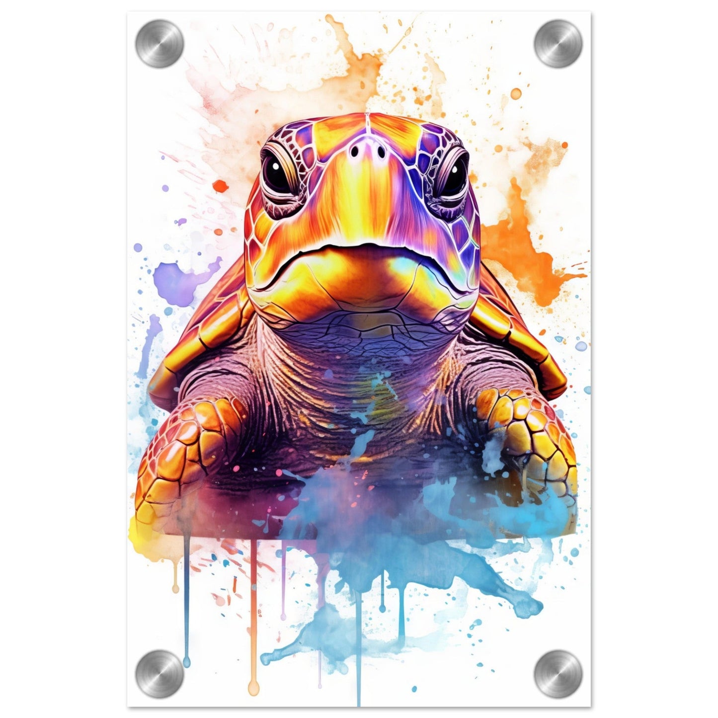 Schildkröte Pop-Art (TURTLE05)