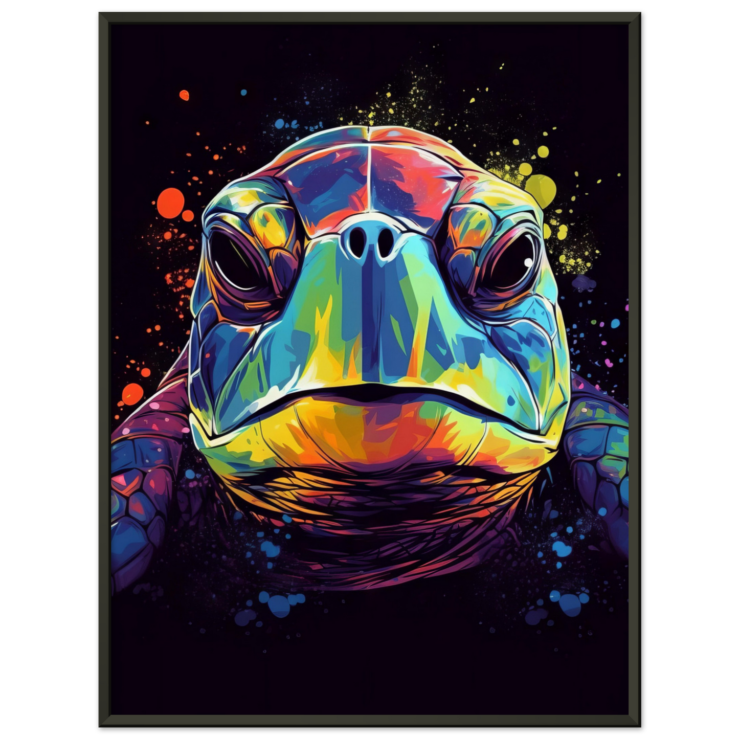 Schildkröte Pop-Art (TURTLE01)
